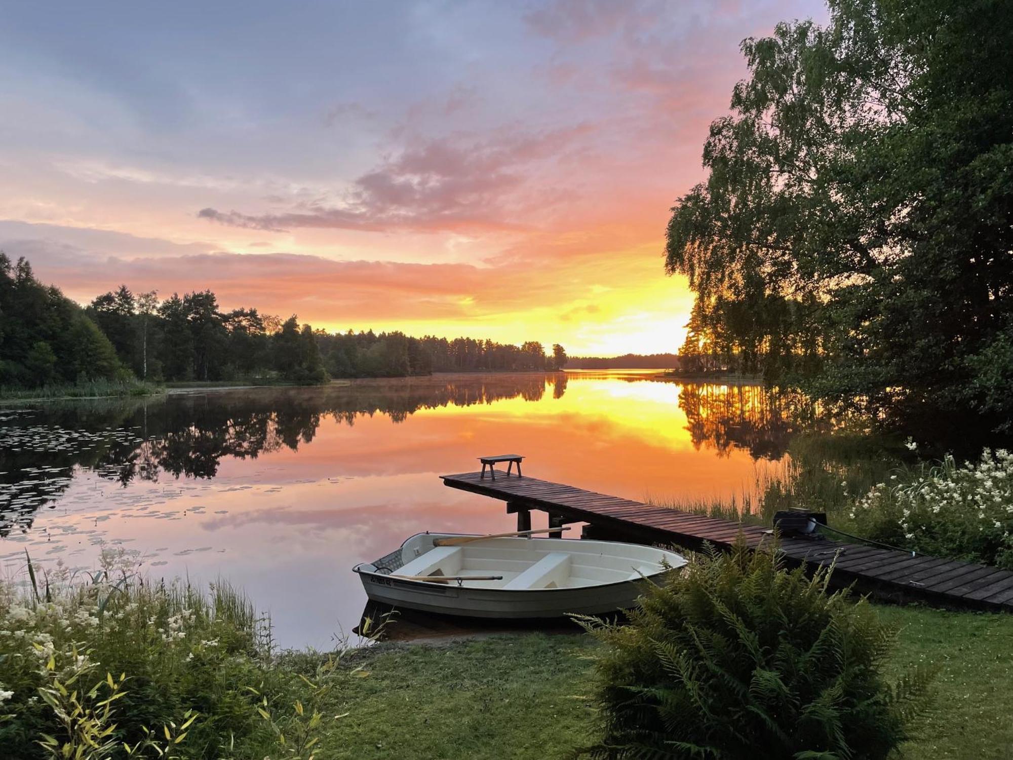 Villa Naturskont Boende Vid Sjo Skånes Fagerhult Exterior foto