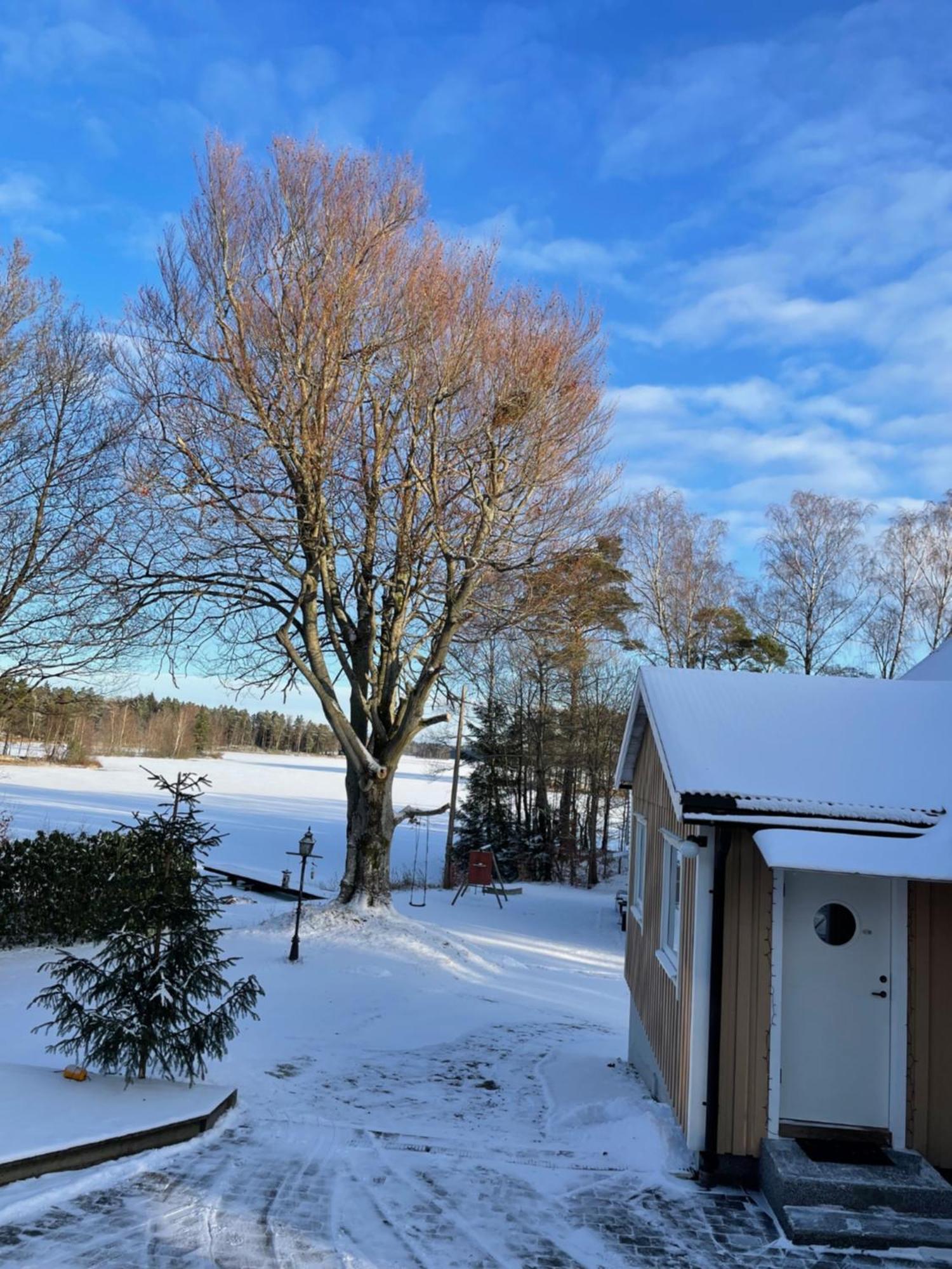 Naturskoent Boende Vid Sjoe Skånes Fagerhult Exterior foto